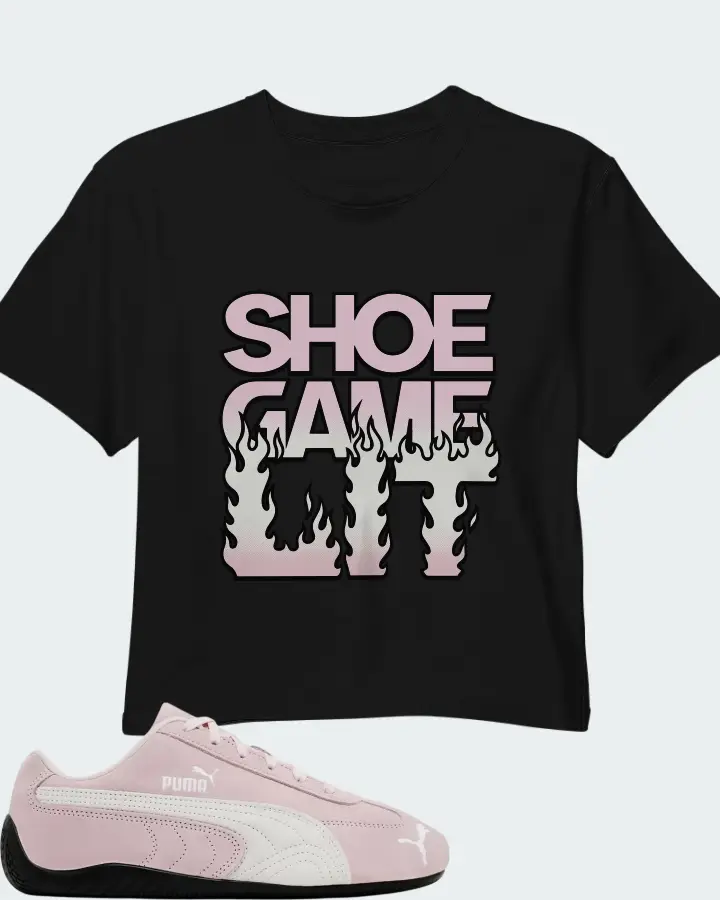 Puma Speedcat OG Whisp Of Pink Matching Crop Top