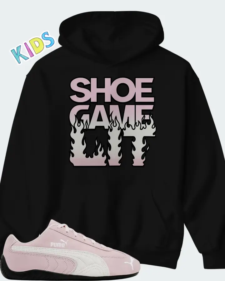 Puma Speedcat OG Whisp Of Pink Matching Kid's Hoodie