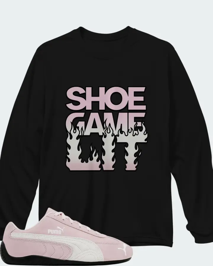 Puma Speedcat OG Whisp Of Pink Matching Long Sleeve T-Shirt