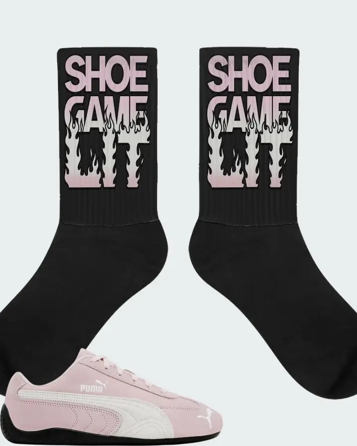 Puma Speedcat OG Whisp Of Pink Matching Socks