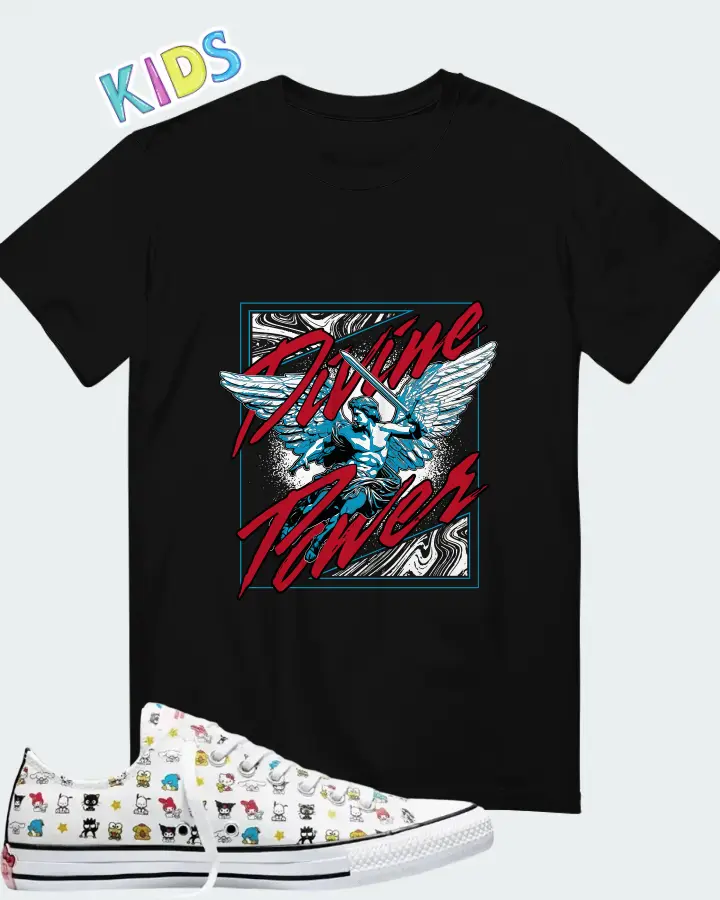 Converse Chuck Taylor All Star Ox Hello Kitty and Friends All-Star BFFS Matching Kid's T-Shirt