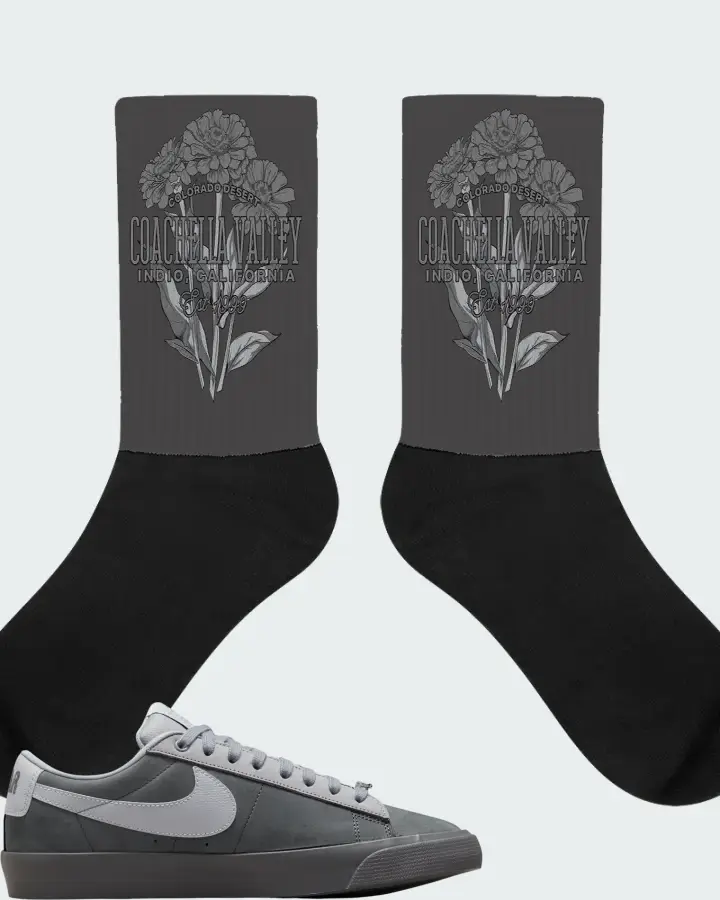 Nike SB Blazer Low FPAR Cool Grey Matching Socks
