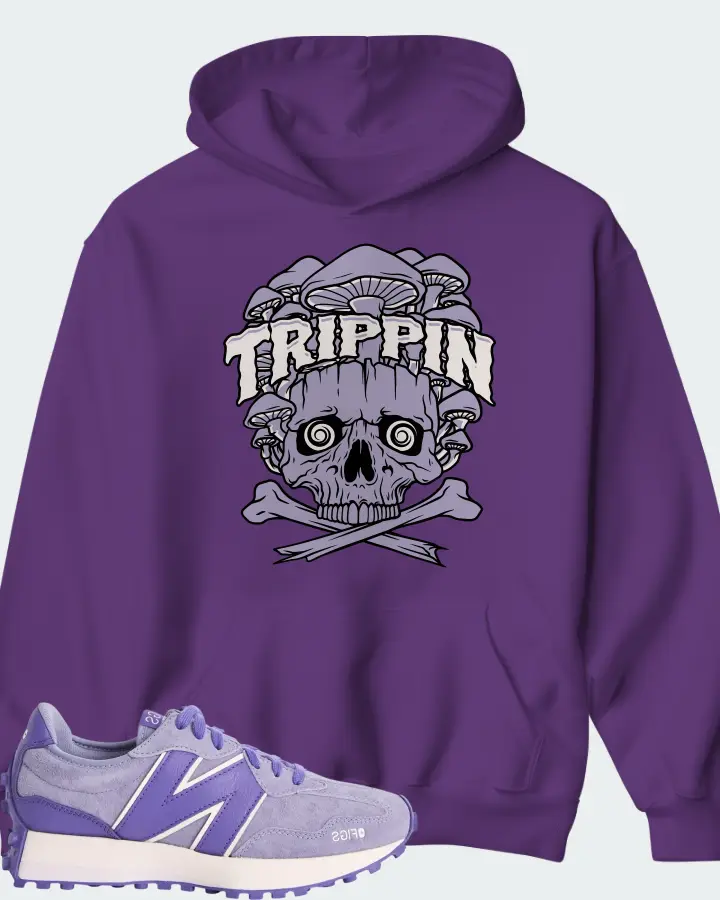 New Balance 327 Amethyst Matching Hoodie