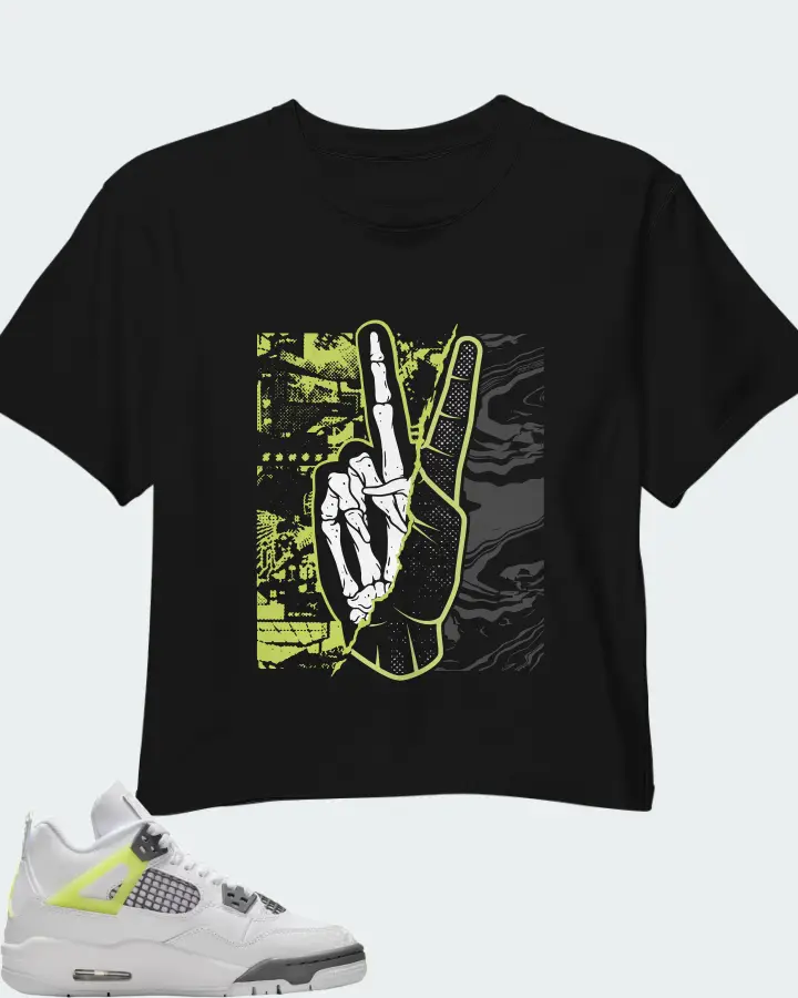 Air Jordan 4 Retro Matching Crop Top