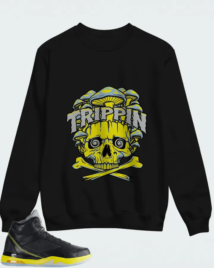 Air Jordan Flight Future Remix Wolf Grey Matching Sweatshirt