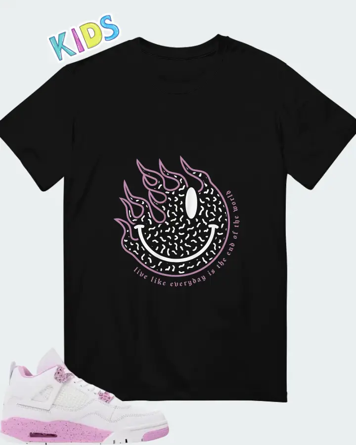 Air Jordan 4 Pink Oreo Matching Kid's T-Shirt