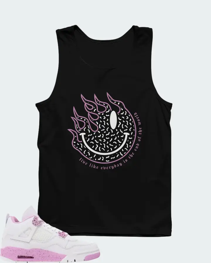 Air Jordan 4 Pink Oreo Matching Tank Top