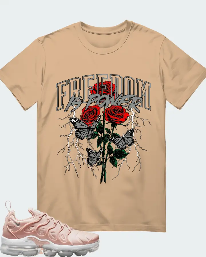 Nike Air VaporMax Plus Pink Oxford (Women's) Matching T-Shirt