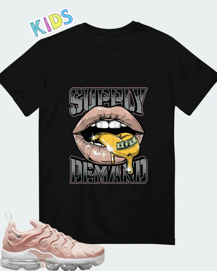 Nike Air VaporMax Plus Pink Oxford (Women's) Matching Kid's T-Shirt