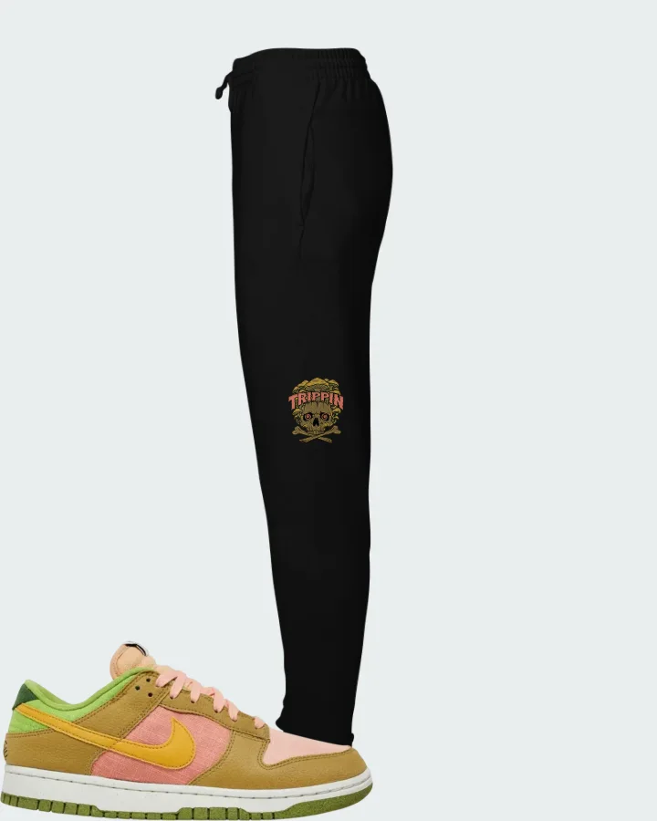 Nike Dunk Low Sun Club - Arctic Orange Sanded Gold Matching Joggers