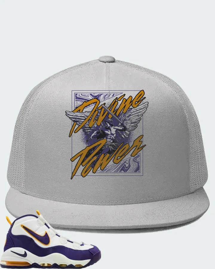 Nike Air Max Uptempo Lakers Matching Hat