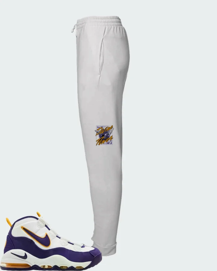 Nike Air Max Uptempo Lakers Matching Joggers