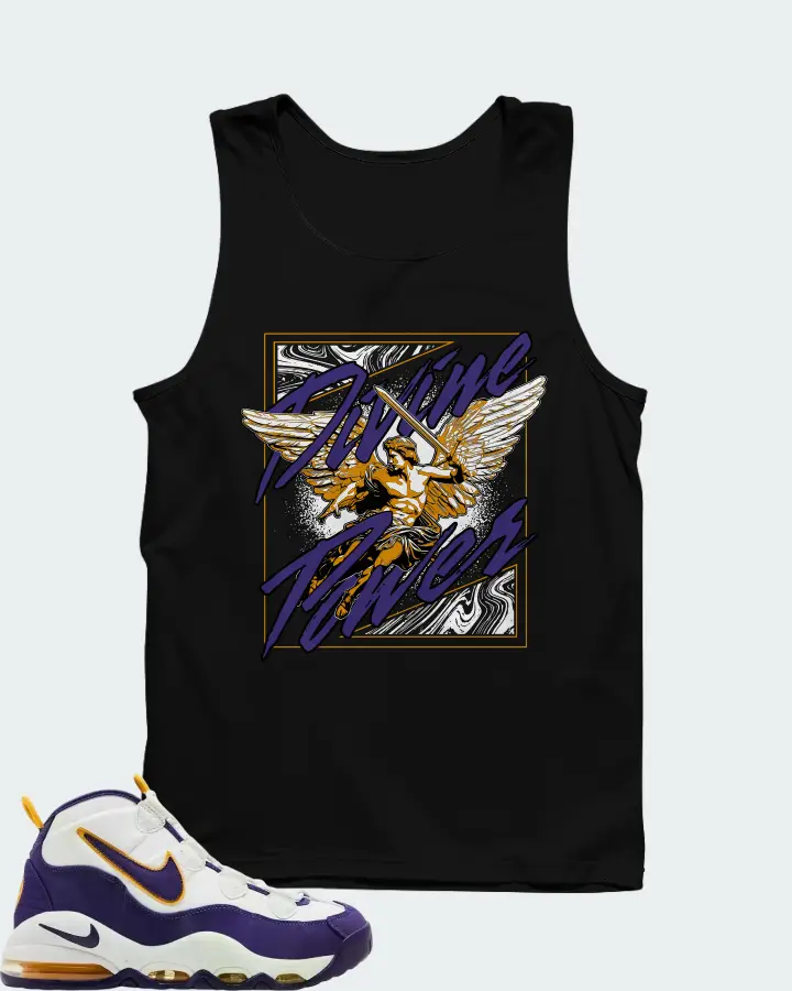 Nike Air Max Uptempo Lakers Matching Tank Top
