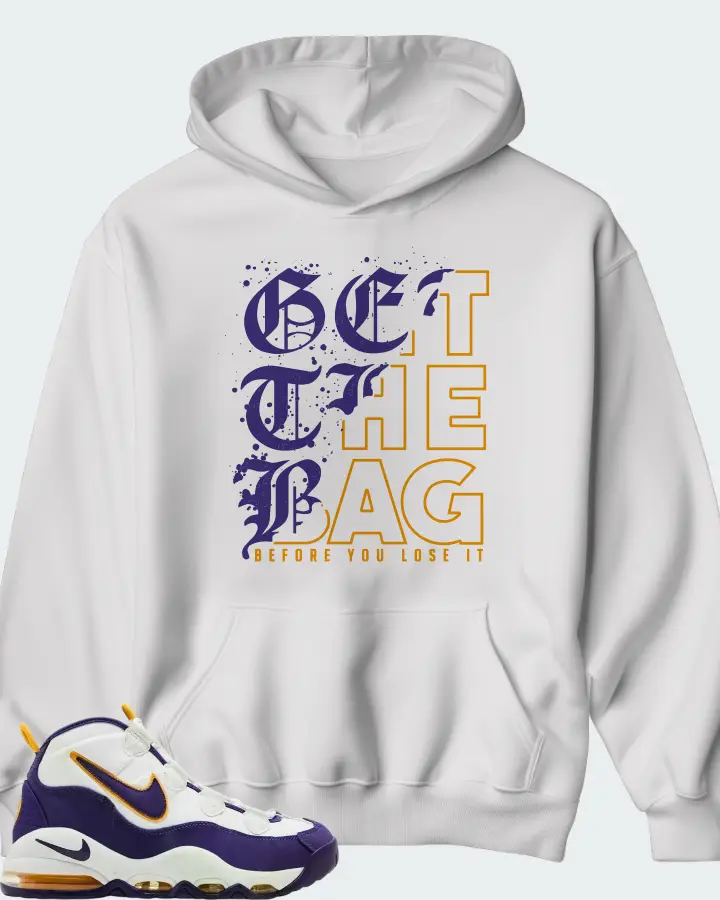 Nike Air Max Uptempo Lakers Matching Hoodie