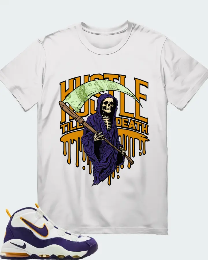 Nike Air Max Uptempo Lakers Matching T-Shirt