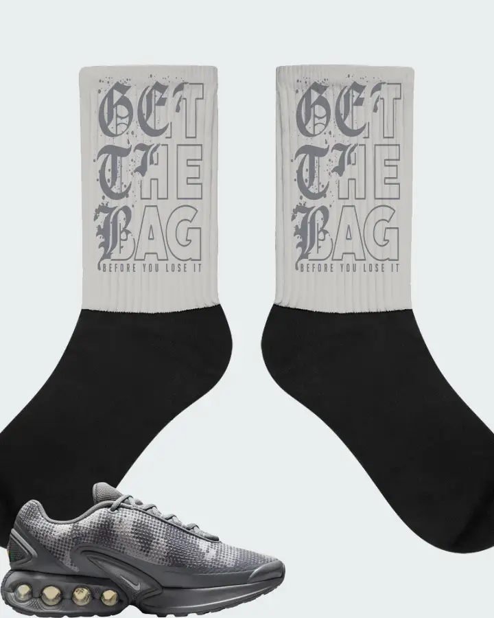 Nike Air Max Dn Cool Grey Metallic Silver Iron Grey Photon Dust Matching Socks