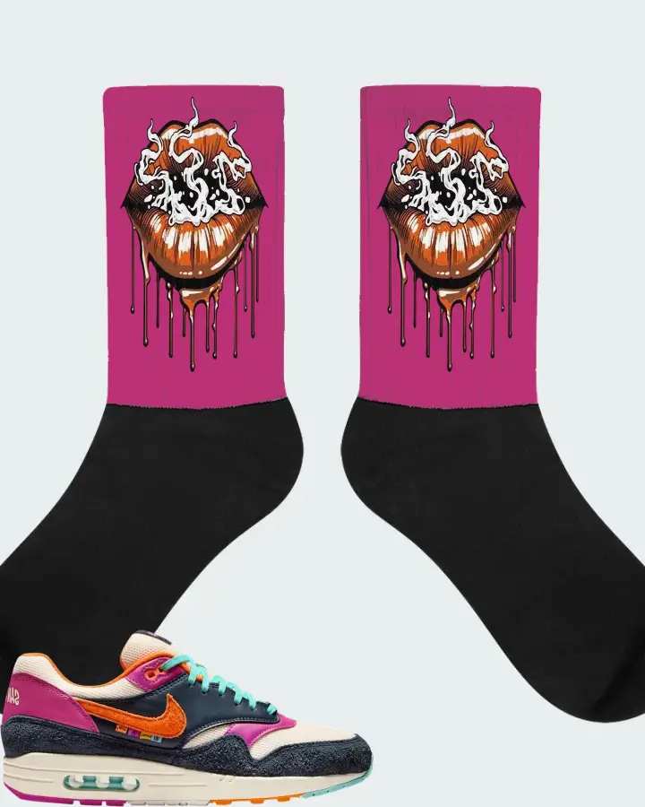 Nike Air Max 1 San Diego Padres Matching Socks