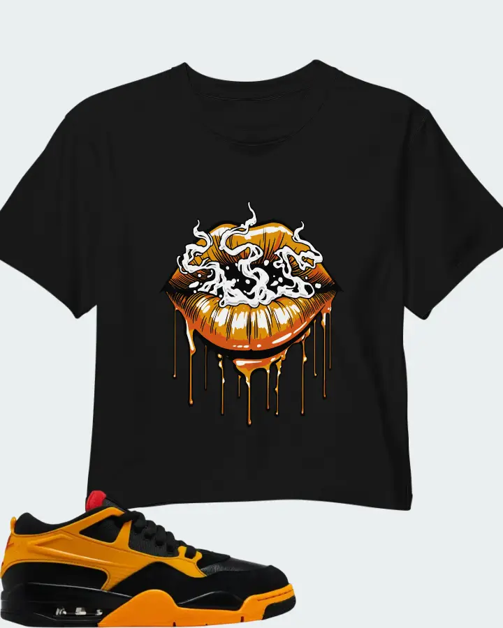 Air Jordan 4 RM Bruce Lee Matching Crop Top