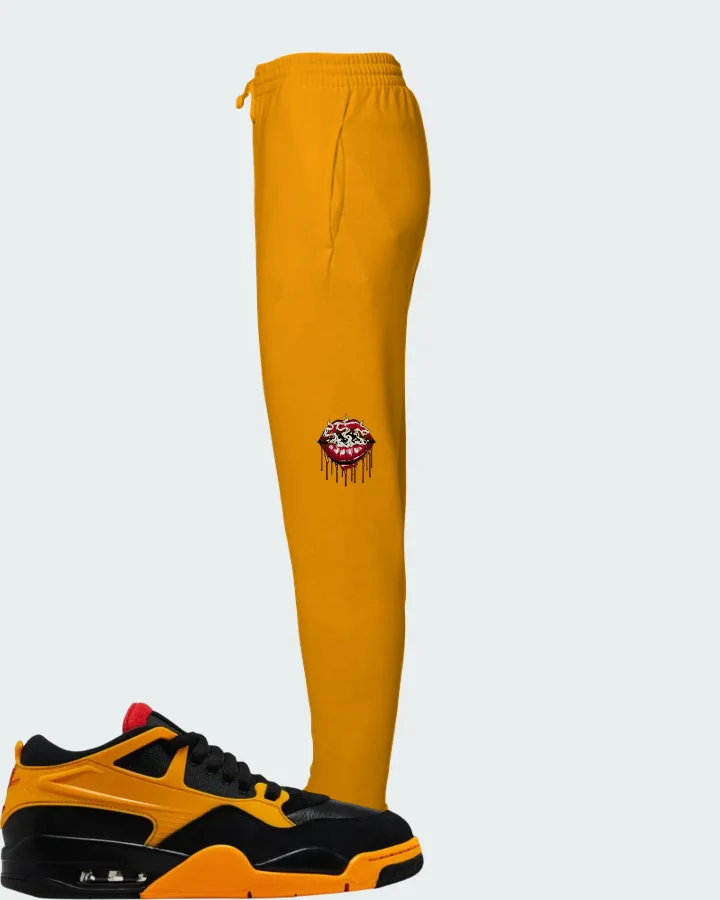 Air Jordan 4 RM Bruce Lee Matching Joggers