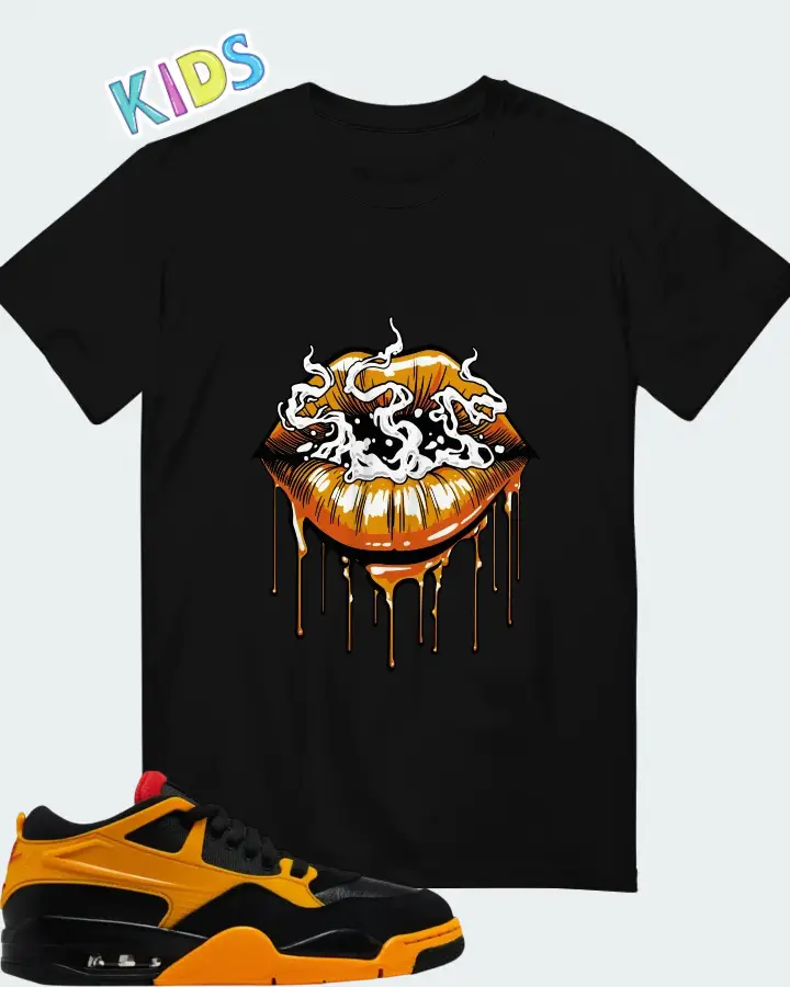 Air Jordan 4 RM Bruce Lee Matching Kid's T-Shirt