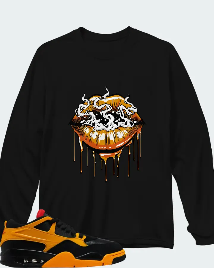 Air Jordan 4 RM Bruce Lee Matching Long Sleeve T-Shirt