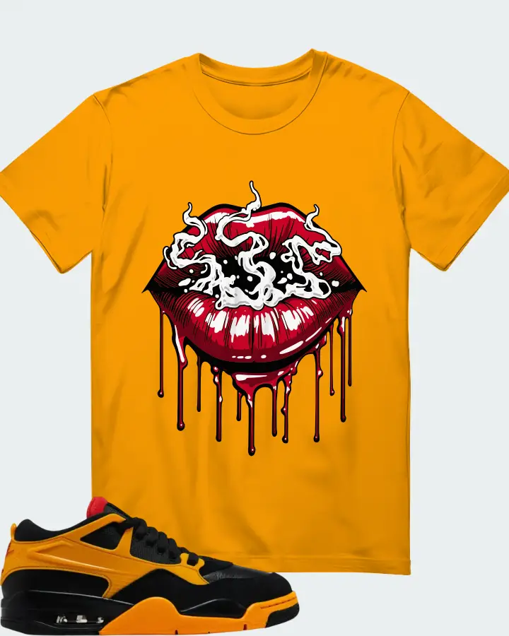 Air Jordan 4 RM Bruce Lee Matching T-Shirt