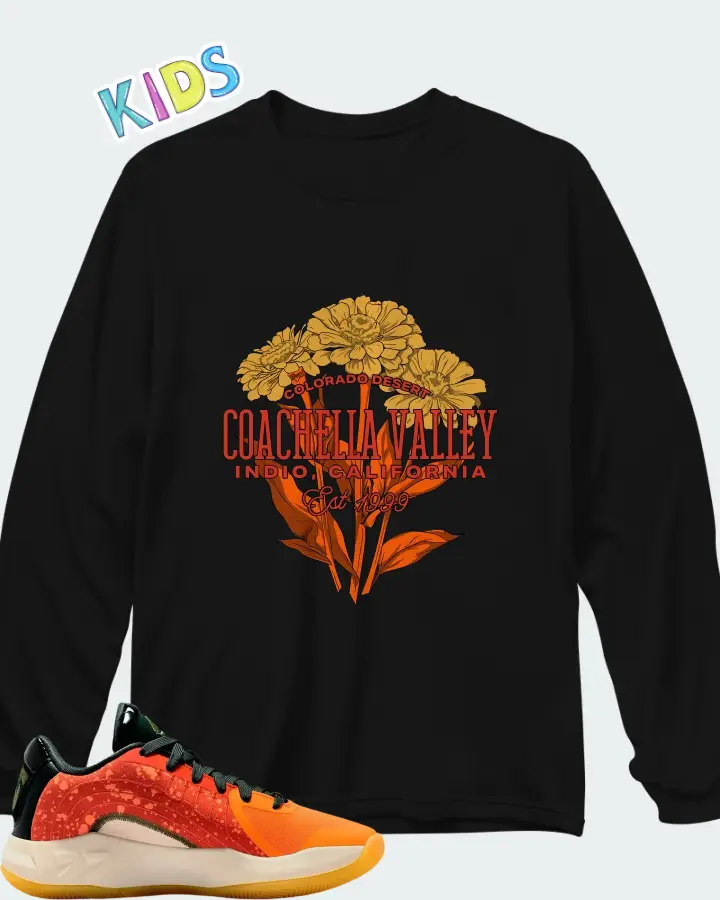 Air Jordan Luka 4 Gone Camping Matching Kid's Long Sleeve T-Shirt