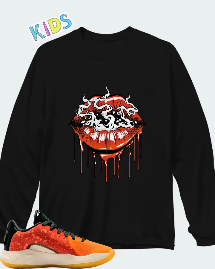 Air Jordan Luka 4 Gone Camping Matching Kid's Long Sleeve T-Shirt