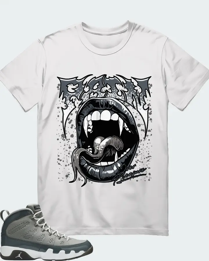 Air Jordan 9 Cool Grey Matching T-Shirt