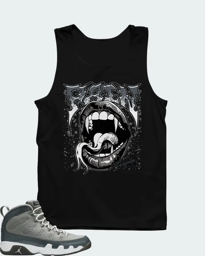 Air Jordan 9 Cool Grey Matching Tank Top