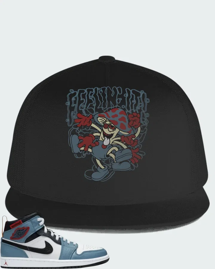 Jordan Facetasm x Air Jordan 1 Mid Fearless Matching Hat