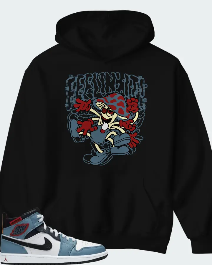 Jordan Facetasm x Air Jordan 1 Mid Fearless Matching Hoodie