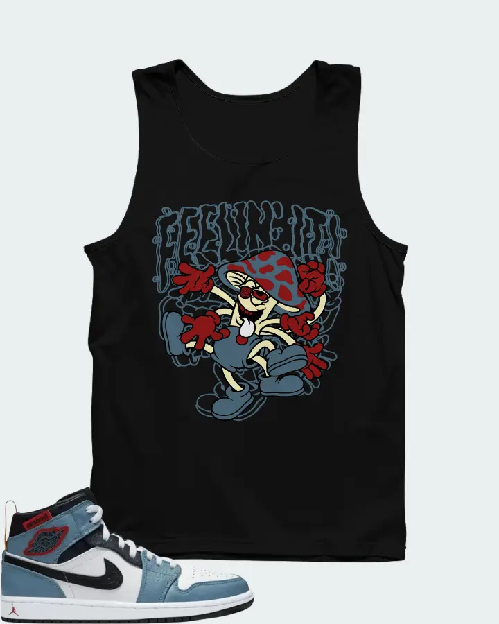 Jordan Facetasm x Air Jordan 1 Mid Fearless Matching Tank Top