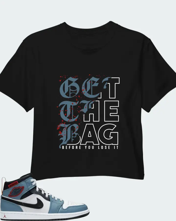 Jordan Facetasm x Air Jordan 1 Mid Fearless Matching Crop Top
