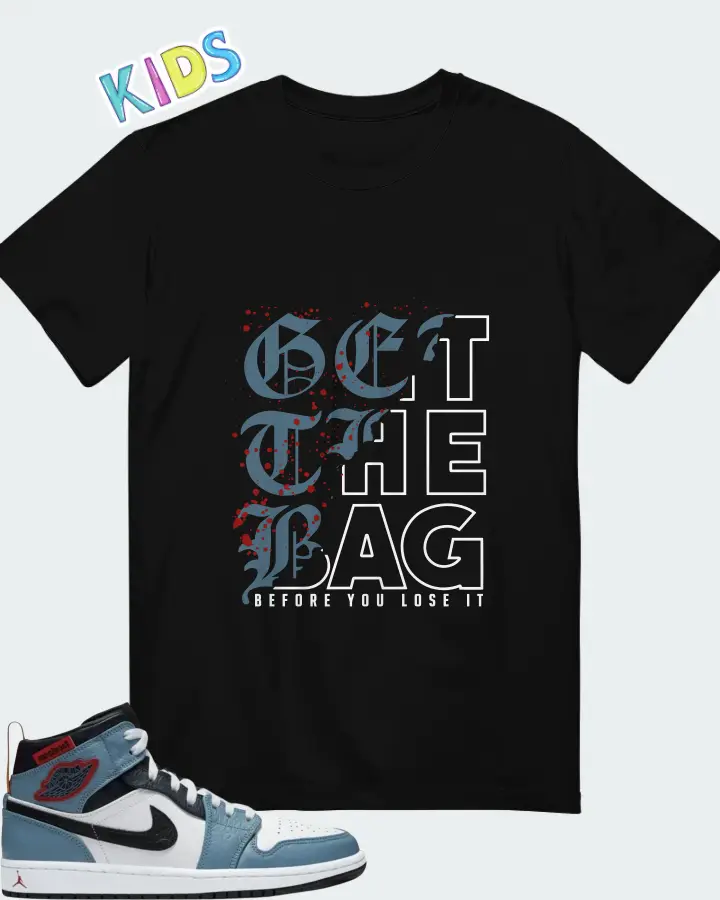 Jordan Facetasm x Air Jordan 1 Mid Fearless Matching Kid's T-Shirt