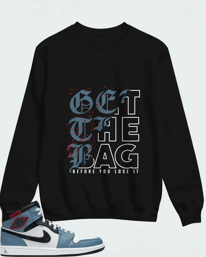 Jordan Facetasm x Air Jordan 1 Mid Fearless Matching Sweatshirt