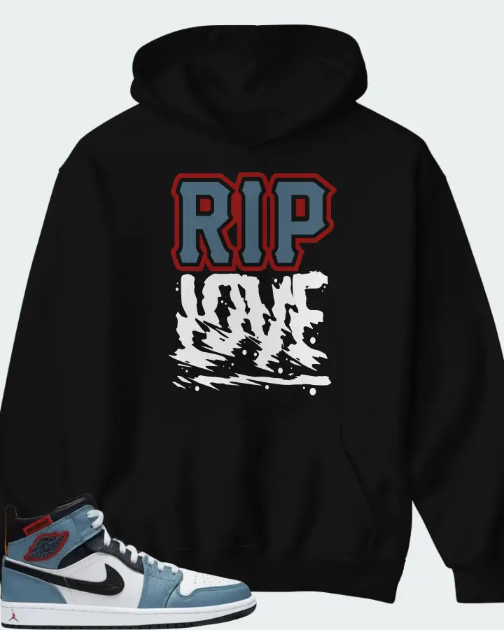 Jordan Facetasm x Air Jordan 1 Mid Fearless Matching Hoodie