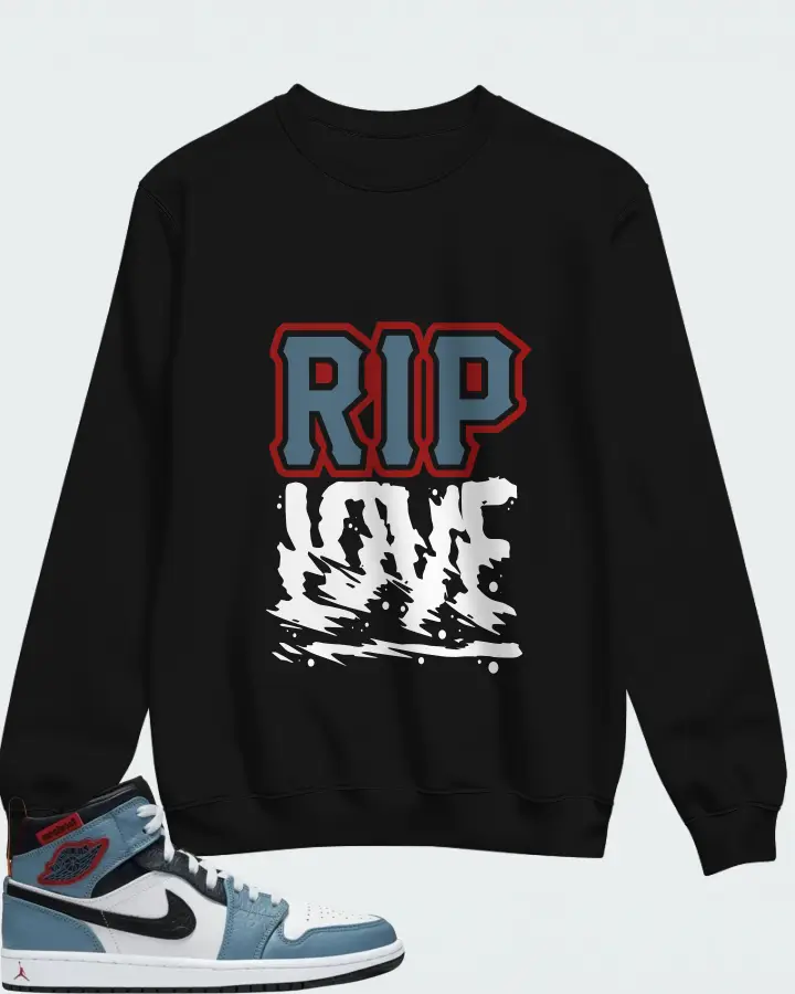 Jordan Facetasm x Air Jordan 1 Mid Fearless Matching Sweatshirt