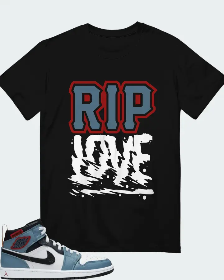 Jordan Facetasm x Air Jordan 1 Mid Fearless Matching T-Shirt