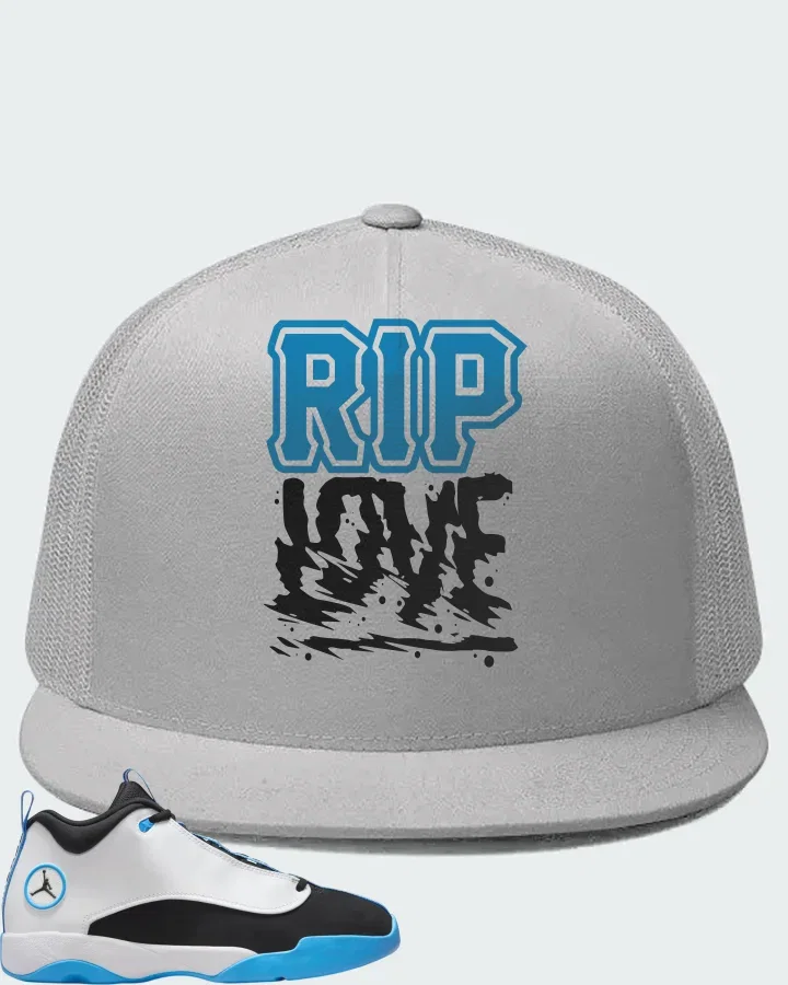 Air Jordan Jumpman Pro Quick White University Blue Matching Hat