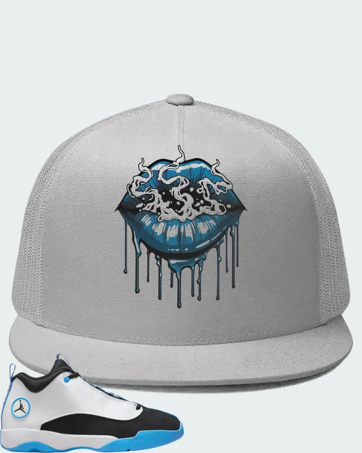 Air Jordan Jumpman Pro Quick White University Blue Matching Hat