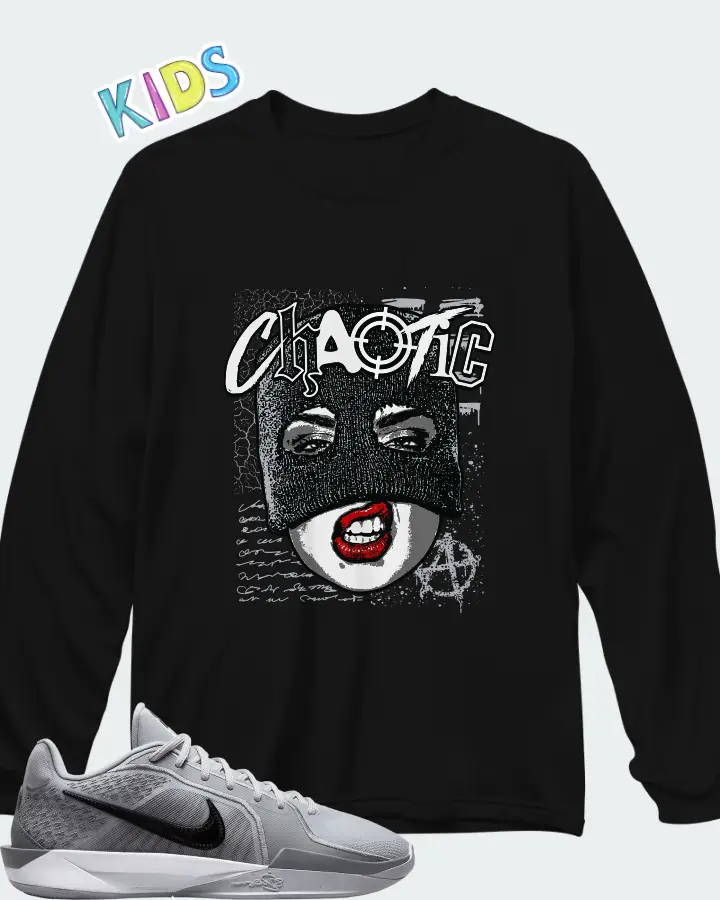 Wmns Nike Sabrina 2 TB Wolf Grey Matching Kid's Long Sleeve T-Shirt