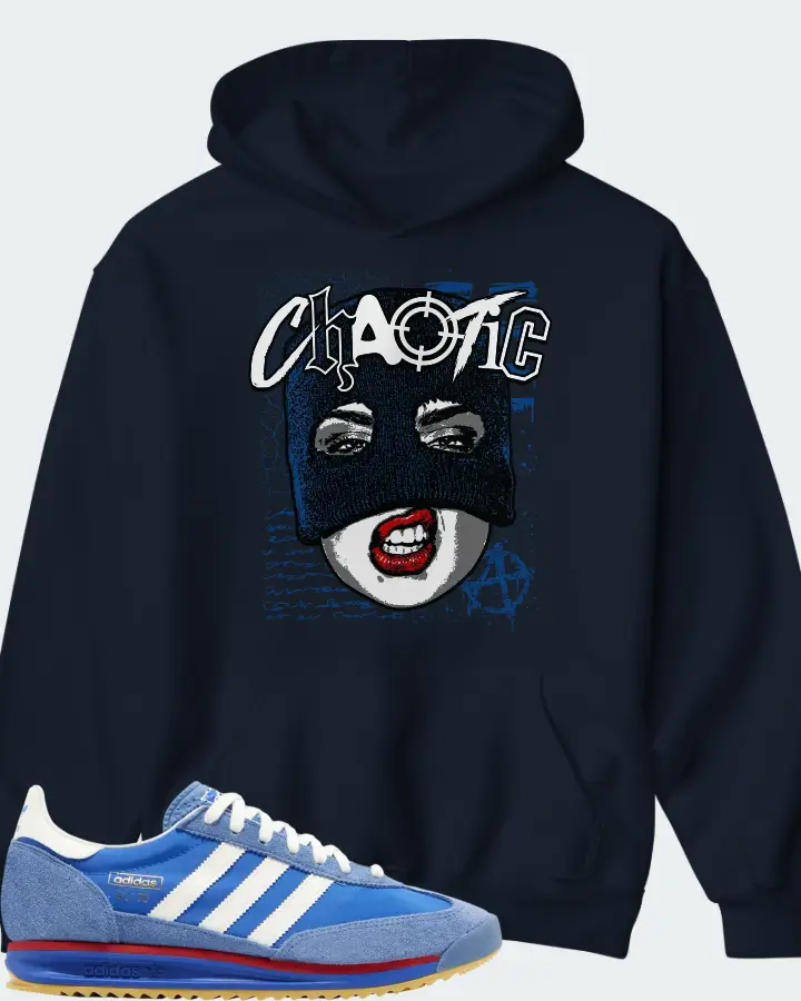 adidas SL72 RS Blue Scarlet Matching Hoodie