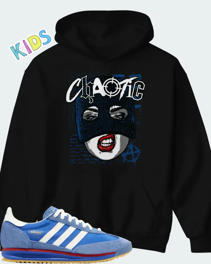 adidas SL72 RS Blue Scarlet Matching Kid's Hoodie