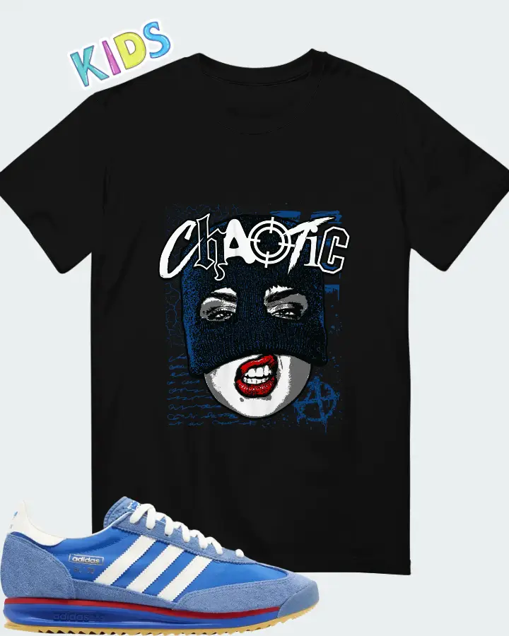 adidas SL72 RS Blue Scarlet Matching Kid's T-Shirt