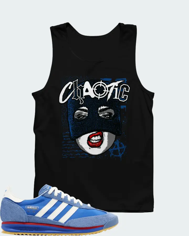 adidas SL72 RS Blue Scarlet Matching Tank Top