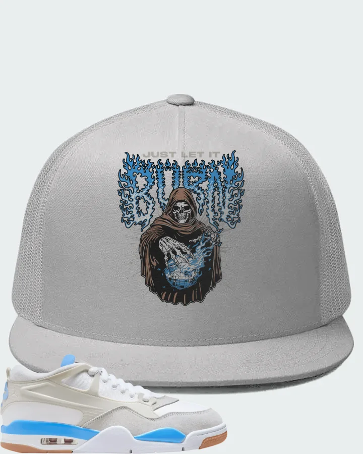 Air Jordan 4 RM University Blue Matching Hat