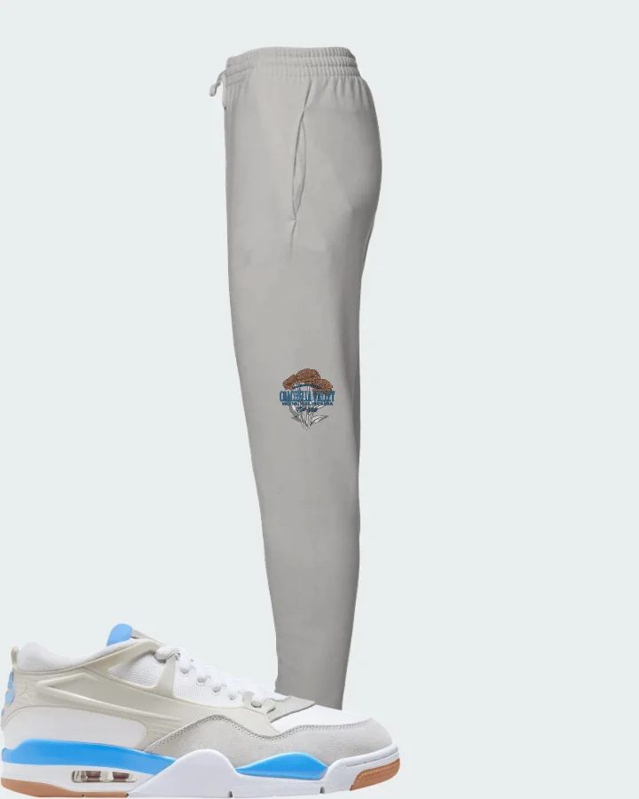 Air Jordan 4 RM University Blue Matching Joggers