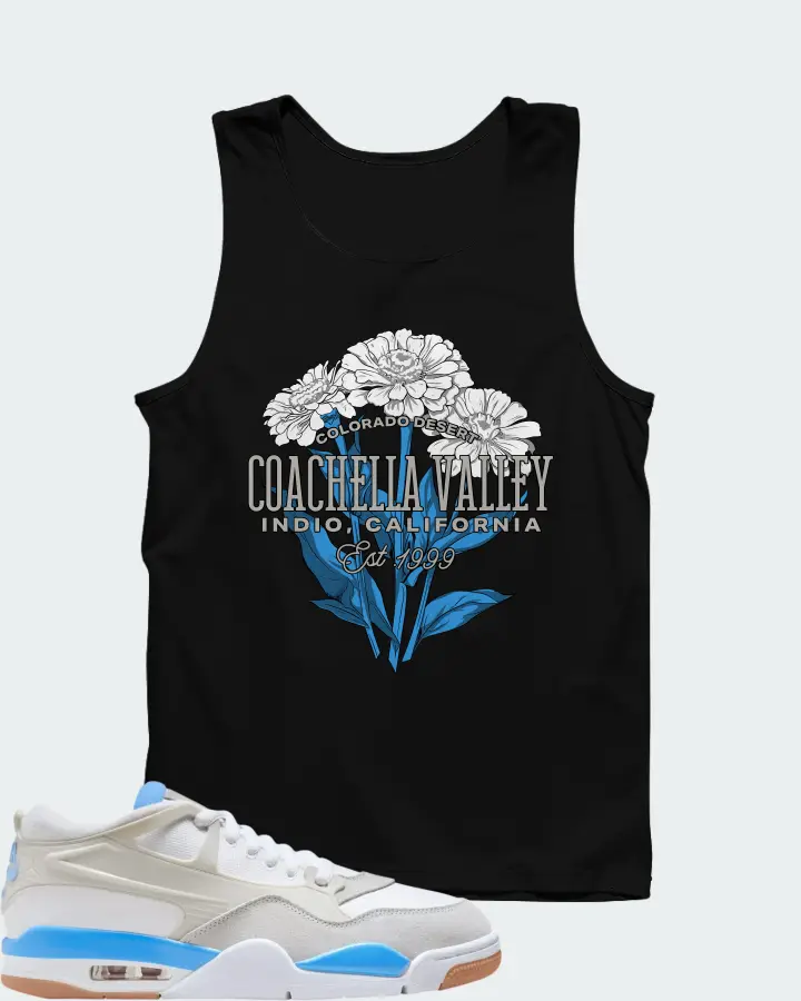Air Jordan 4 RM University Blue Matching Tank Top