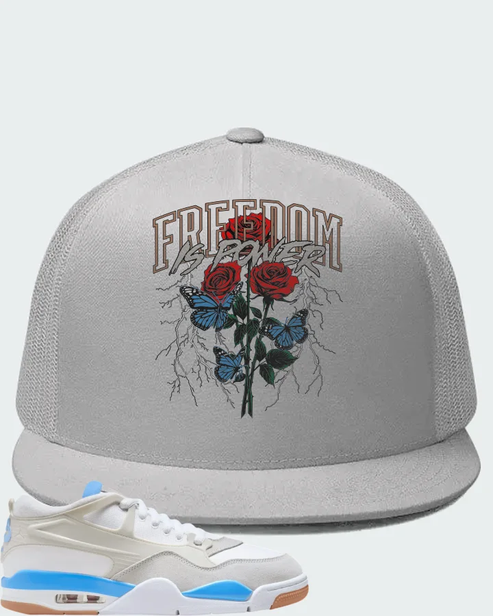 Air Jordan 4 RM University Blue Matching Hat